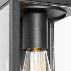 Lanterne murale extérieure intelligente noire IP44 avec Wifi ST64 - Charlois