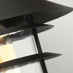 Lanterne murale Helsingor 1 lumière - Noir