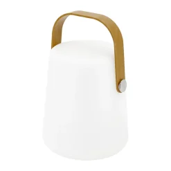 Lanterne portable rechargeable par USB- H27,7cm- Diamètre 17,5cm- 4 types d'éclairage et donc d'ambiances