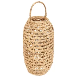 Lanterne ronde Sand H47cm beige - Atmosphera