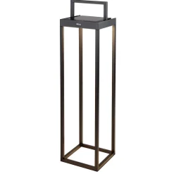 Lanterne sans fil solaire rechargeable HANDY MAXI Gris H53cm