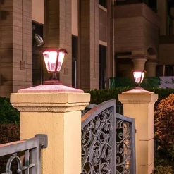 Lanterne Solaire Connectée à poser RGBW IP54 (Lot de 4) - SILAMP