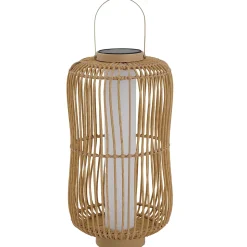 Lanterne solaire en rotin H.60 cm 5,2 W IP65 Lumisky Mariel Tall