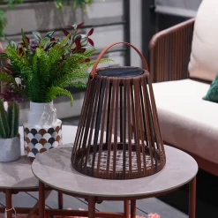 Lanterne solaire et rechargeable EVANIA H28cm