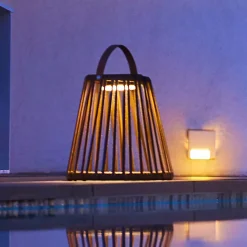 Lanterne solaire et rechargeable EVANIA H28cm