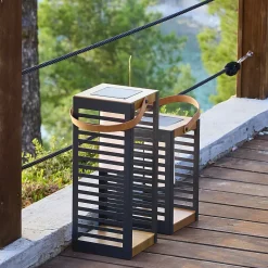 Lanterne solaire et rechargeable FERIAN SMALL H35cm