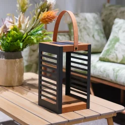 Lanterne solaire et rechargeable FERIAN SMALL H35cm