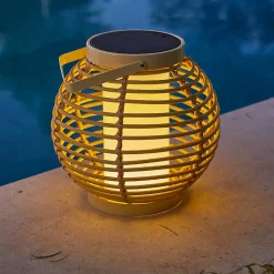 Lanterne solaire et rechargeable BEEHIVE H26cm