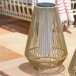 Lanterne solaire et rechargeable SALOMEA TALL H47cm