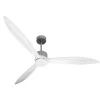 Latino - un super destratificateur et un ventilateur avec lumière, moteur DC, 166 Cm pales bois , thermostat, Wifi