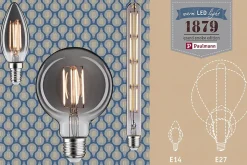 LED 1879 Tube 806lm 8,8W 2500K smoke grd E27 230 V