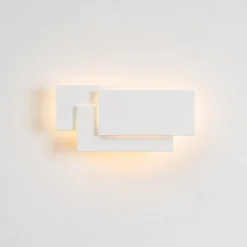 LED Applique design tripartie blanche - Trio