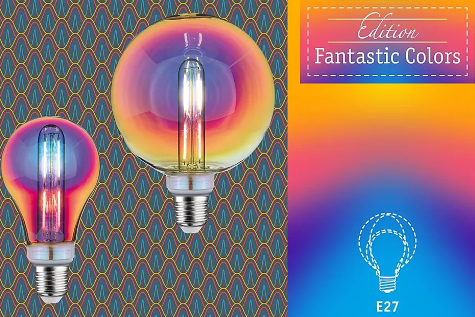 LED B75 Fantastic Colors 470lm E27 grd 2700K 230V