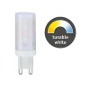 LED bi-pin G9 300lm 4W 2700K tunW 230V tunW 230V