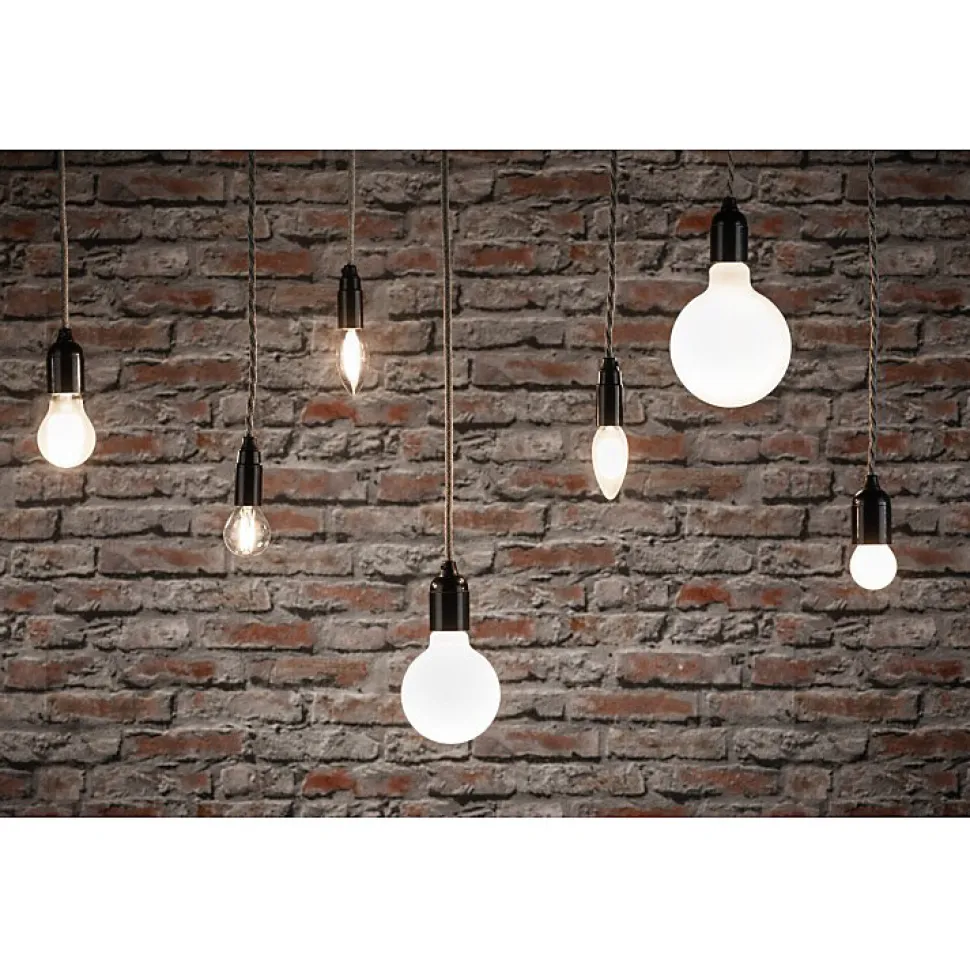 LED fil G95 806lm E27 7,5W opale gra 2700K 230V