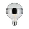 LED G125 anneau réfléch 600lm E27 2700K 6,5W 230V Argent gradable