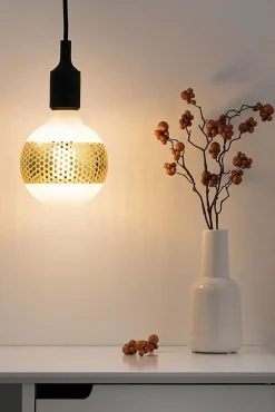 LED G125 AnnRéfl pul 420lm E27 gold grd 2700K 230V