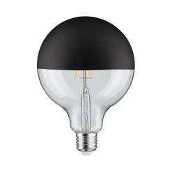 LED G125 Calotte réflectrice 600lm E27 2700K 6,5W 230V Noir mate gradable