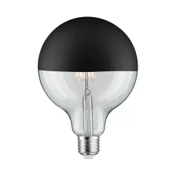 LED G125 Calotte réflectrice 600lm E27 2700K 6,5W 230V Noir mate gradable