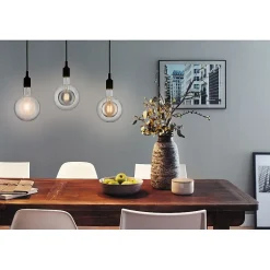 LED G95 Inner Shape 270lm smoke gradable 4W E27 2700K 230V