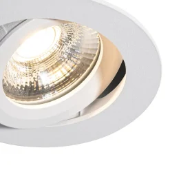 LED Spot encastrable pupil - 1 lumière - L 10 cm - Blanc - Moderne - Éclairage intérieur - Salon I Chambre I Cuisine I Salle à
