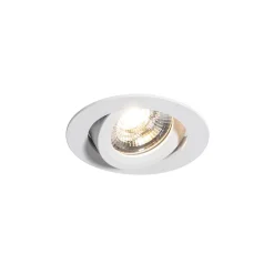 LED Spot encastrable pupil - 1 lumière - L 10 cm - Blanc - Moderne - Éclairage intérieur - Salon I Chambre I Cuisine I Salle à