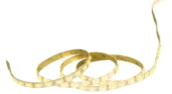 LED 'Stripe' d'environ 5 m de long, avec 2 connecteurs flexibles et bloc d'alimentation enfichable, 300 LED, jaunes