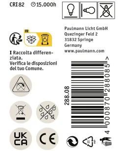 LED x3 bi-pin G9 250lm 2,5W 2700K 230V