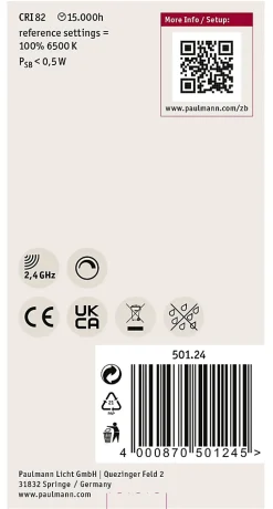 LED ZB STD 806lm 9,3W RGBW 2700K dép grd E27 230 V