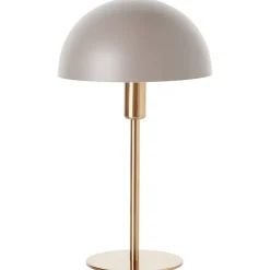 LILLIAN Lampe à poser doré/taupe mat métal -E14 28W - ampoule non incluse