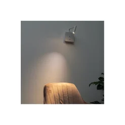 Liseuse blanche pratique et moderne LED et port USB intégré - Miami