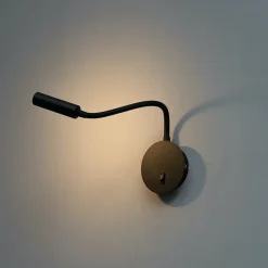 Liseuse LED orientable noire - Norma