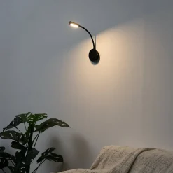 Liseuse LED orientable noire - Norma