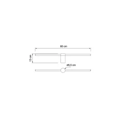 Longue applique ultra design LED 80 cm - Eydon