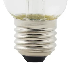 Lot 2 ampoules LED à filament ST64 E27 470lm 4.9W = 40W Ø6.4cm Diall blanc chaud
