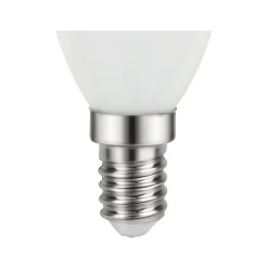 Lot 3 ampoules LED à filament flamme dépolie E14 470lm 3.4W = 40W Ø3.5cm Diall blanc chaud