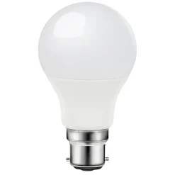 Lot 3 ampoules LED A60 B22 1055lm 9.5W = 75W Ø6cm Diall blanc chaud