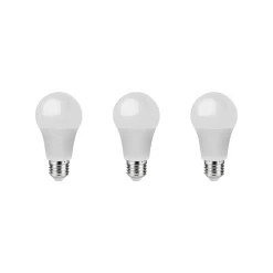 Lot 3 ampoules LED A60 E27 1521lm 13.8W = 100W Ø6cm Diall blanc chaud