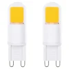 Lot 2 ampoules LED blanc chaud G9 220lm 20W Capsule Jacobsen