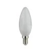 Lot 3 ampoules LED flamme E14 250lm 2.2W = 25W Ø3.5cm Diall blanc neutre