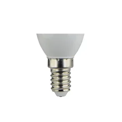 Lot 3 ampoules LED flamme E14 470lm 4.2W = 40W Ø3.5cm Diall blanc chaud
