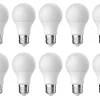 Lot 10 ampoules LED GLS E27 250lm 2.2W = 25W Ø6cm Diall blanc chaud