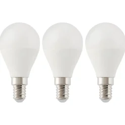 Lot 3 ampoules LED mini globe E14 470lm 5.3W = 40W Ø4.5cm Diall RVB et blanc chaud aux nuance blanc froid