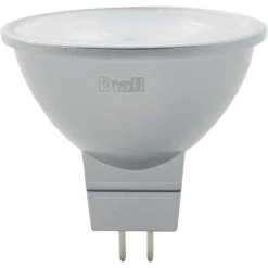 Lot 3 ampoules LED MR16 GU5.3 345lm 3.4W = 35W Ø4.5cm Diall blanc chaud