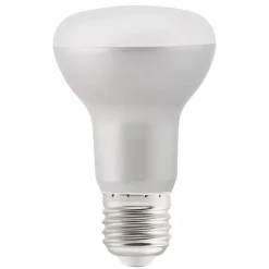 Lot 2 ampoules LED Réflecteur (R63) E27 600lm 5.4W = 48W Ø6.3cm Diall blanc chaud