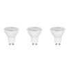 Lot 3 ampoules LED spot réflecteur GU10 345lm 3.6W = 50W Ø5cm Diall blanc neutre