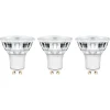 Lot 3 ampoules LED spot réflecteur GU10 345lm 3.6W = 35W Ø5cm Diall blanc neutre