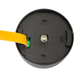 Lot 10 balises extérieures solaires Spike LED intégrée IP44 GoodHome noir