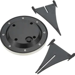 Lot 2 spots réflecteur LED intégrée encastrable solaire IP44 0,16W 20lm Lumisky l.11,5 x H.14 cm