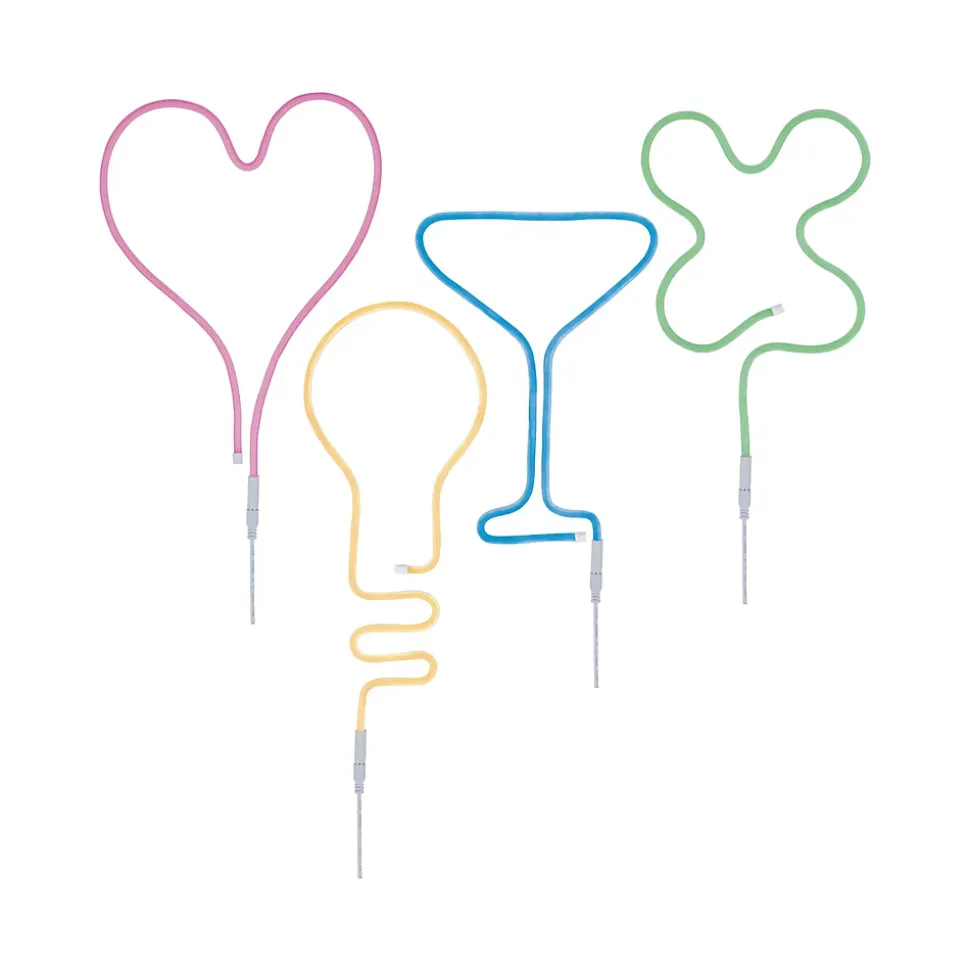 Lot 4 strip USB Neon Colorflex 10lm 4,5W 5V Paulmann 4x1m